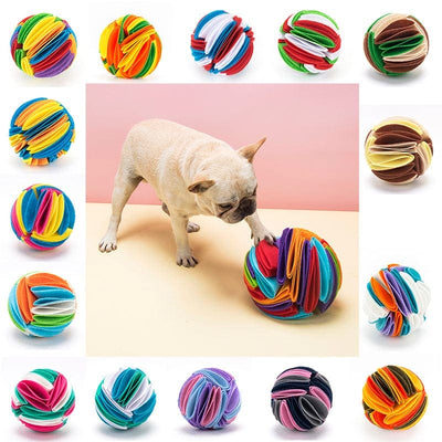 Fantastic Dream Deals 1 Foldable Dog Snuffle Ball Dog Training Toys Increase IQ Pet Cat Training Games Feeding Intelligence Toy