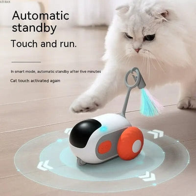 Fantastic Dream Deals Blue Rechargeable Remote Smart Cat Toy